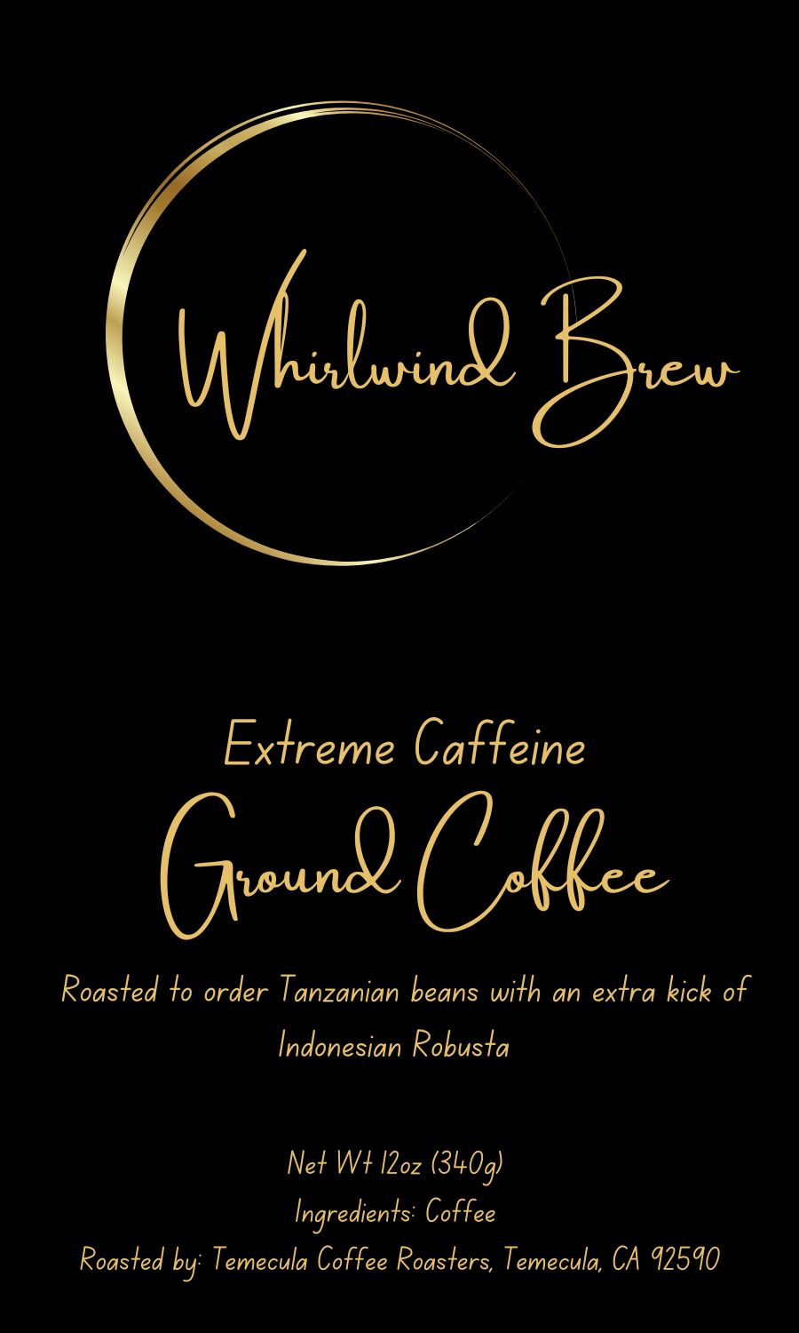 Extreme Caffeine Ground Coffee