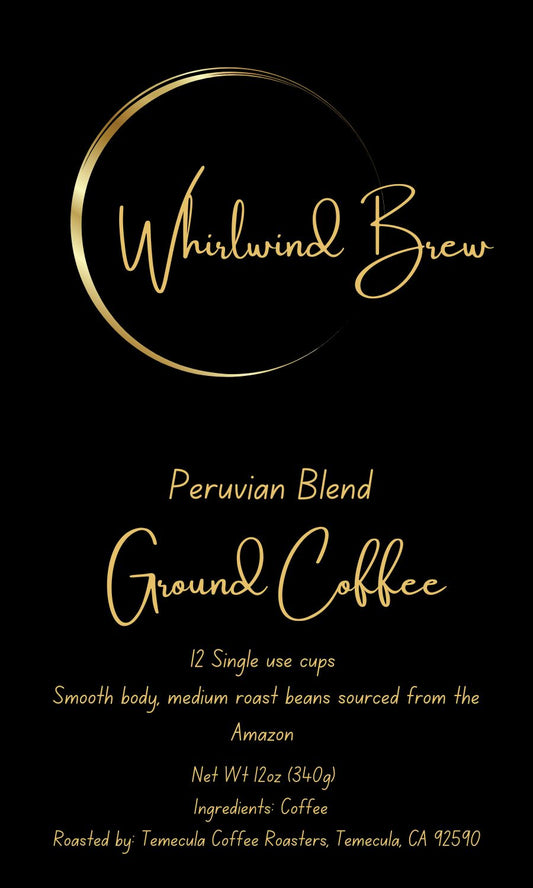 Peruvian Blend- 12 Single use cups